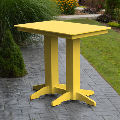 Nettie Rectangular Outdoor Bar Table