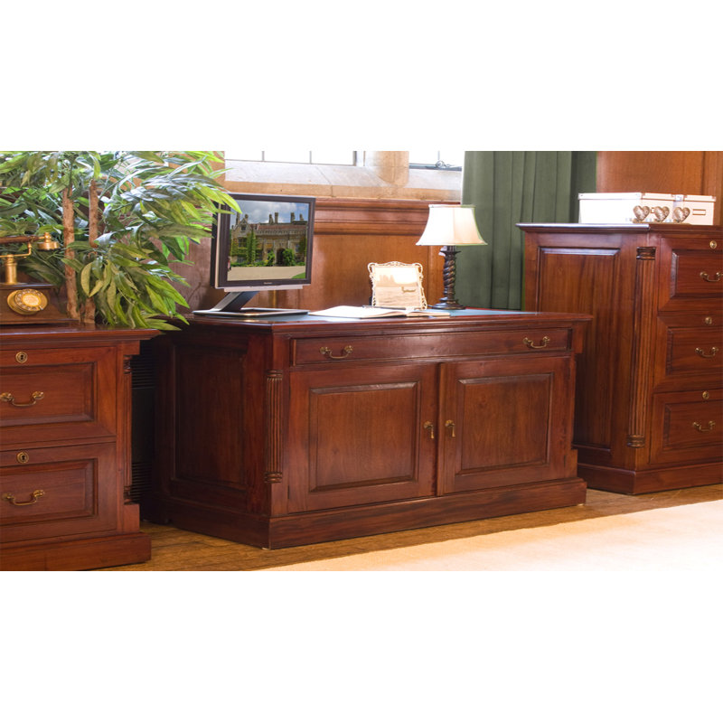 La Roque Solid Wood Executive Desk