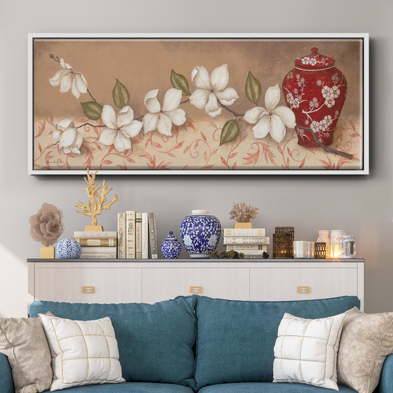 Mantle Masterpiece II- Framed Canvas, 8" H x 20" W