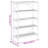 Rebrilliant 5-Layer Shelf 39.4"X15.7"X59.1" Bamboo