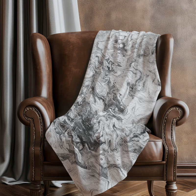 Jeté en sherpa Addison Sherpa ASB603, Gris