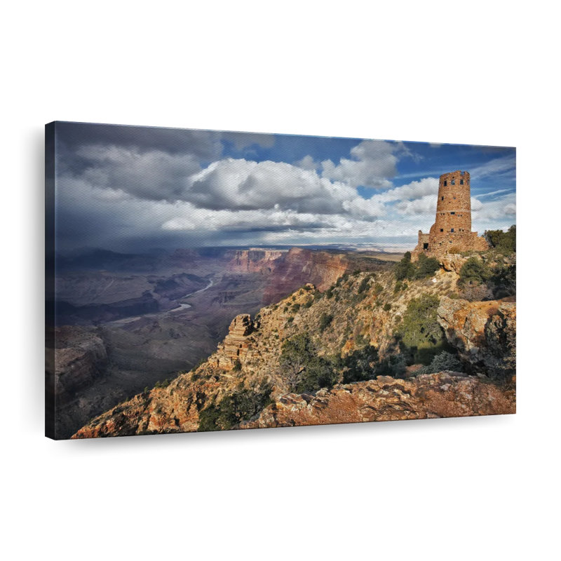 Vue du canyon 7 sur toile, H 16 po x l 24 po x P 1,25 po