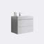 Ensemble de meuble-lavabo mural simple 29,9 po Dessirae-1570461693-1570461688