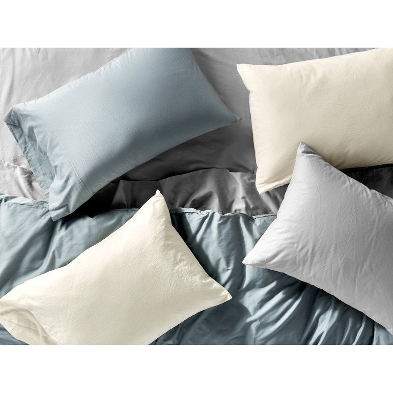 Cloud Soft Sateen 100% Cotton Sateen Fitted Sheet, Full Fitted Sheet, Pacific Blue