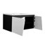 Meuble-lavabo mural flottant 40 po avec lavabo en céramique et porte d'armoire à fermeture en douceur Rozine