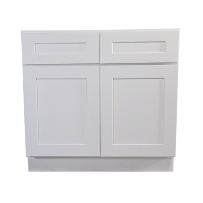 Armoire de cuisine de style Shaker entièrement assemblée Design House B48 de 48 po x 34,5 po x 24 po Brookings de Design House