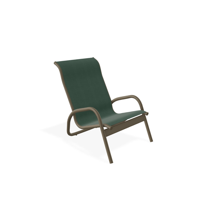 Beach Chair, Forest Forest Green 22D Sunbrella®, Textured Beachwood