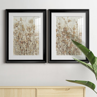 «Garden Edge I», reproduction encadrée de qualité supérieure - prête à être accrochée