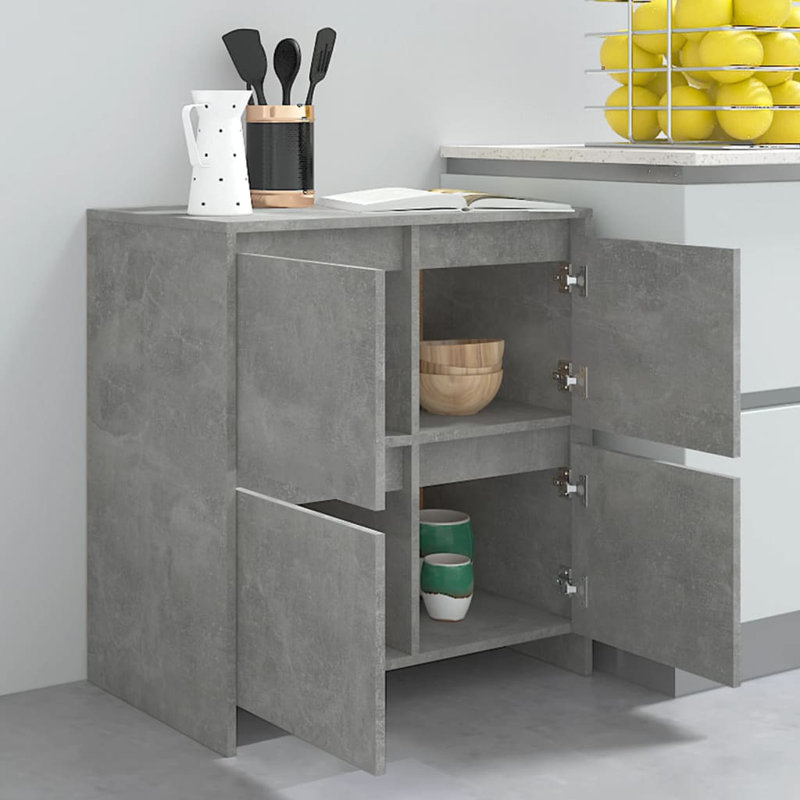Najac 70cm Sideboard, Concrete Grey