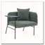 Fauteuil de détente Lounge avec petite table et coussin de dossier-1527770859