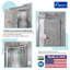 Vinyl Slide-In Strip Curtain