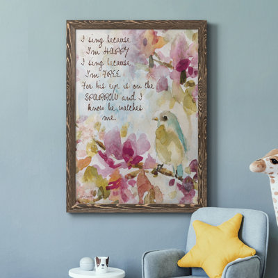 " He Watches Me " Painting Print