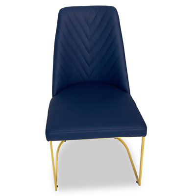 Enyo 20'' H Upholstered Metal Side Chair