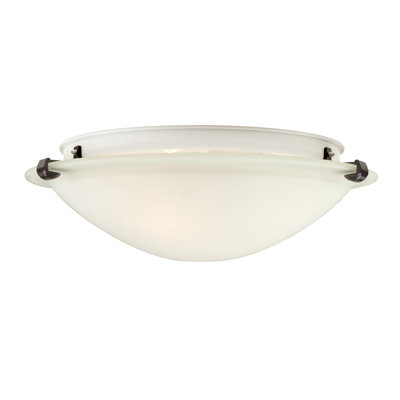 Plafonnier encastré pour cuve simple 12 po 2 lumières Felton