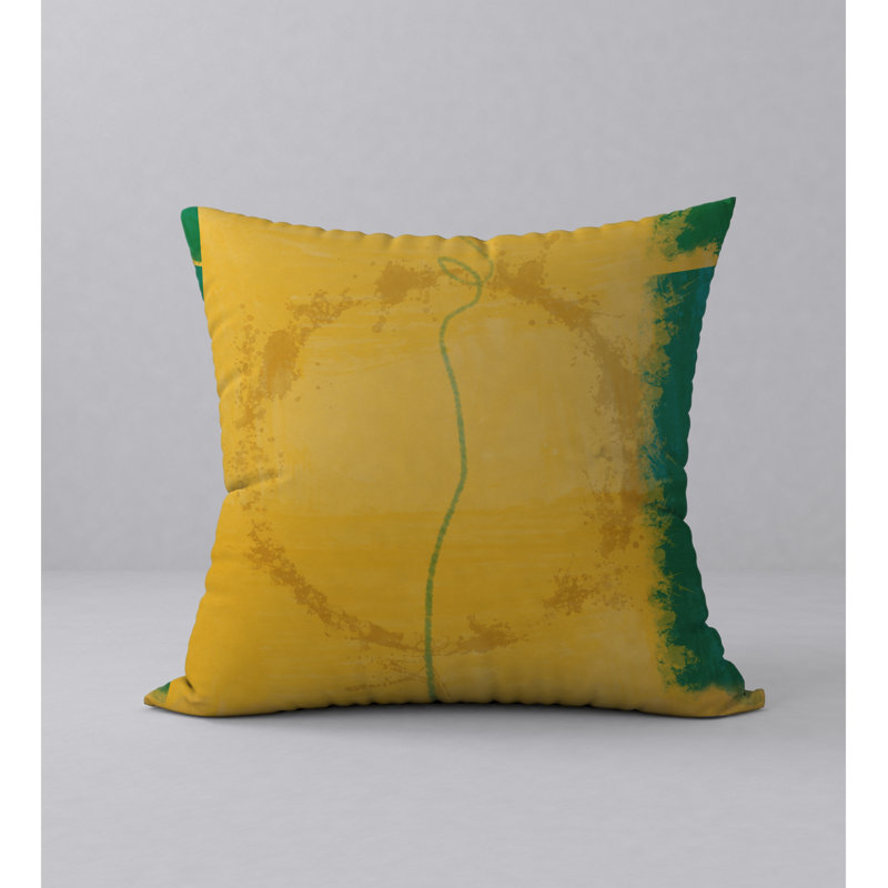 Housse de coussin et insert de coussin carré Fast Jewel, H 24 po x l 24 po