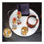 Kenya Round Coaster Set With Holder