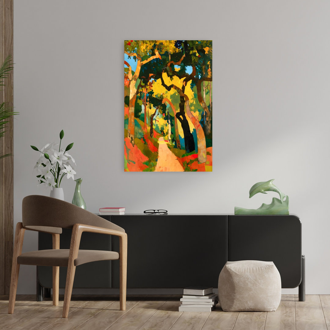 Path of Serenity Abstract Contemporary Wall Art Print