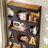 71.26" Tall 4-Tier S-Shaped  Display Storage Shelf For Living Room, Office, Bedroom