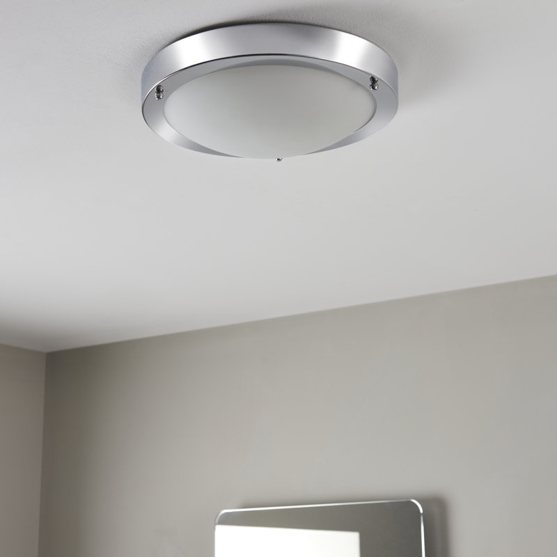 Frosted Glass Flush Mount