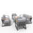 8 - Person Patio Conversation Set with Cushions-843951445