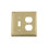 Egg and Dart 2-Gang Duplex Outlet / Toggle Light Switch Combination Wall Plate