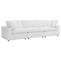 Emad 106.3 Upholstered Sofa Fluffy Cloud Sectional Couch Modern Comfy Sofas