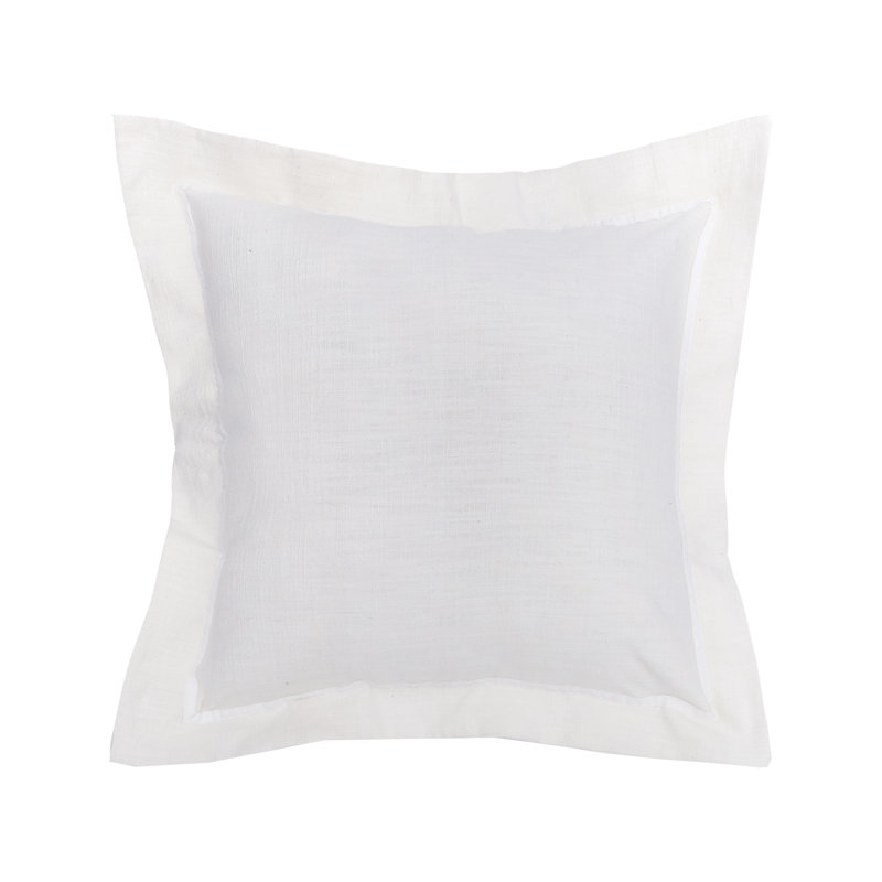 Frost Flange Throw Pillow