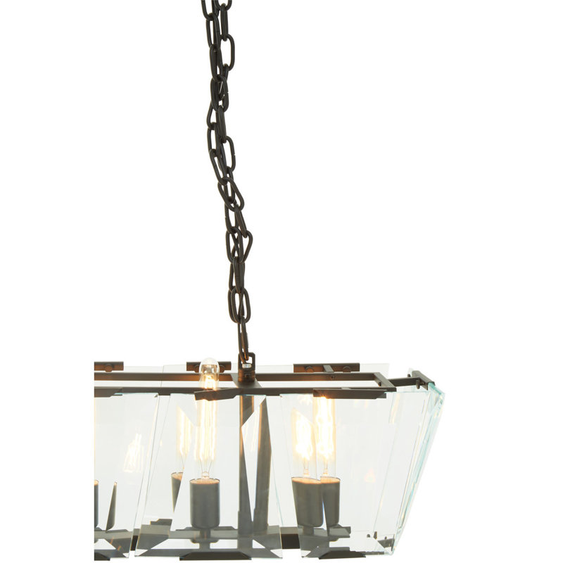 Accursio 7 - Light Geometric Chandelier