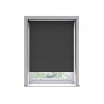 No Drill Thermal Blackout Roller Blind