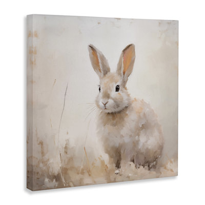  «Neutral Gazing Bunny» par Arlington Prints