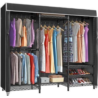 Armoire à vêtements portative robuste