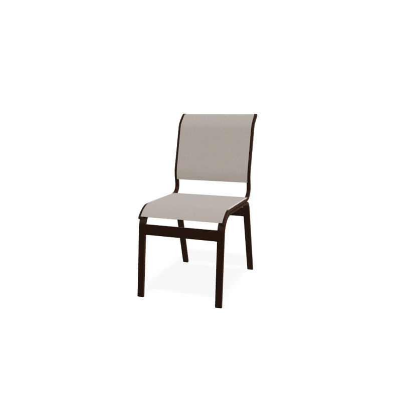 Chaise d'appoint de salle à manger Hiraku, Kona texturé, Naturel