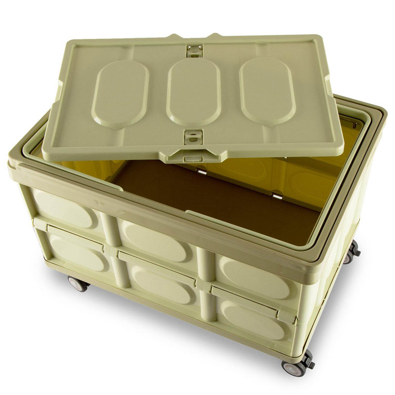 Rebrilliant Plastic Storage Tub & Tote, Green