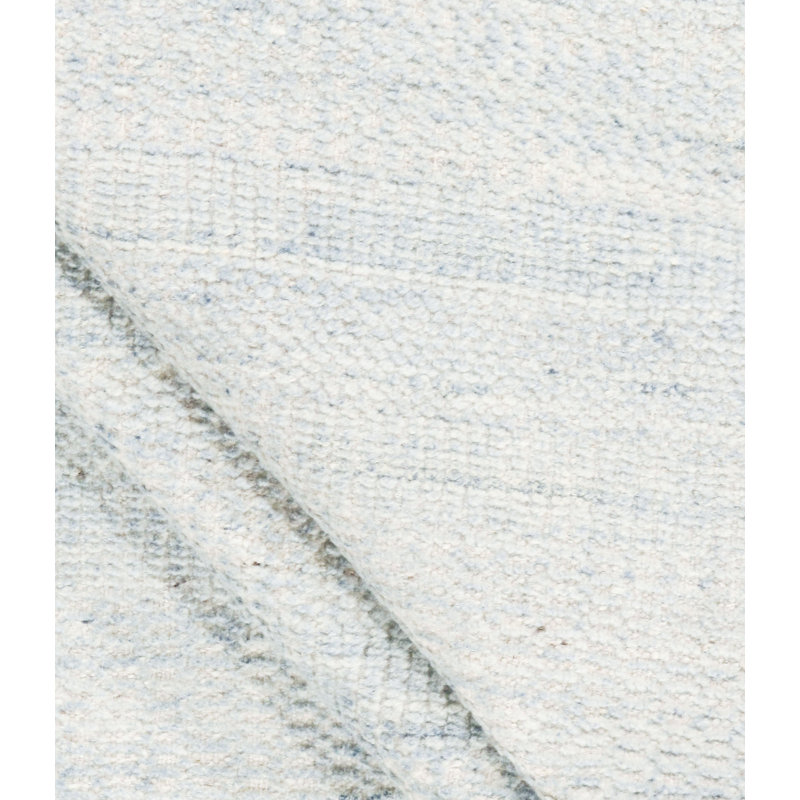 Zoe Rose Hi Lo Area Rug in Ivory, Rectangle 9'1" x 11'11"