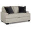 Canapé, causeuse, fauteuil et repose-pieds Vayda