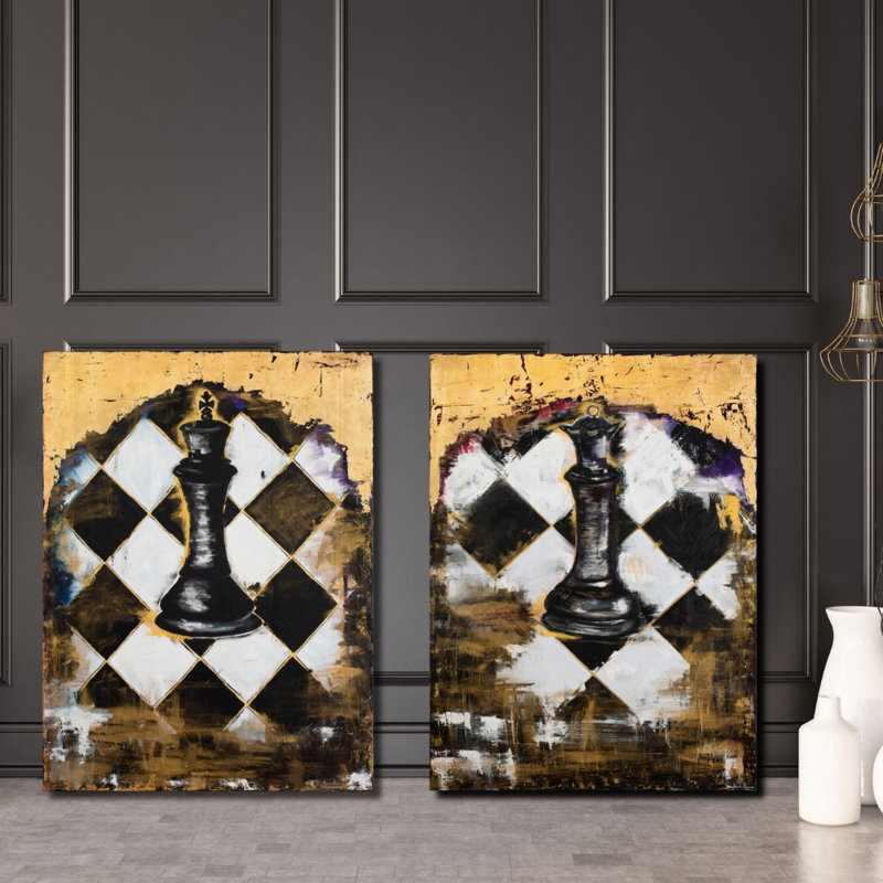 Chess Queen Print by Gaia Simonyan