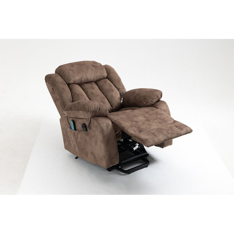 Fauteuil inclinable électrique inclinable inclinable électrique, Brun