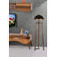 Lampe trépied 67 po Clayhatchee