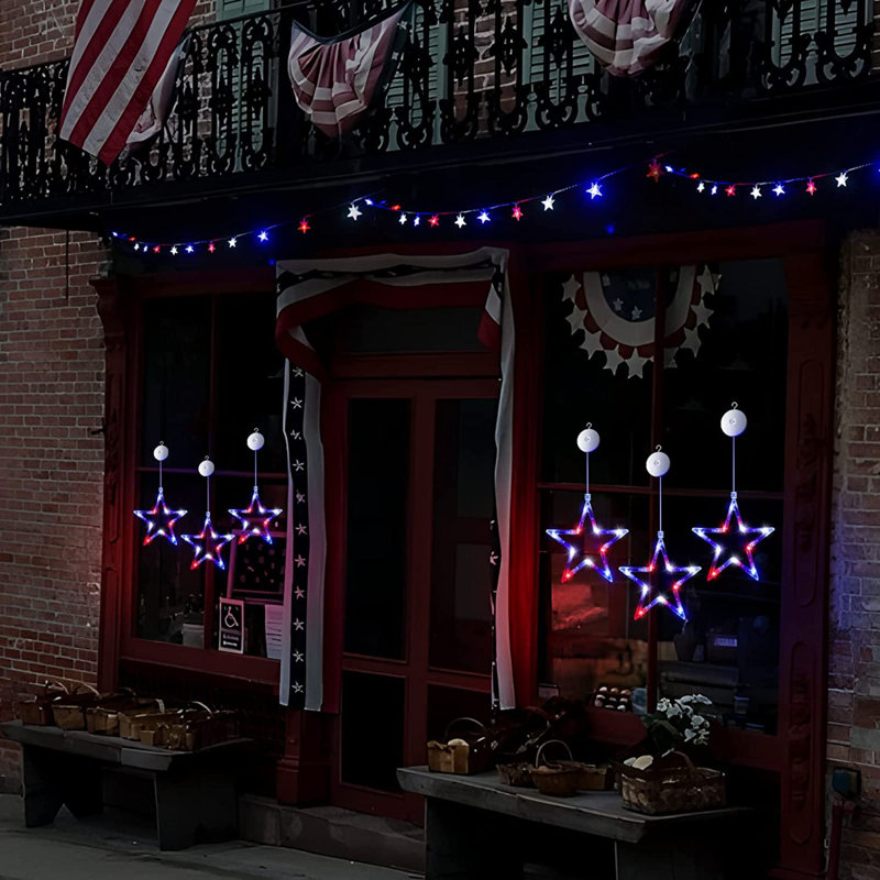 LED Lighted Window Décor