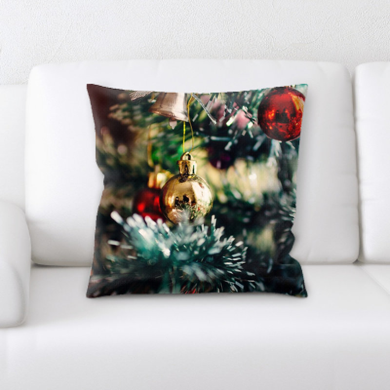 Coussin décoratif arbre de noël