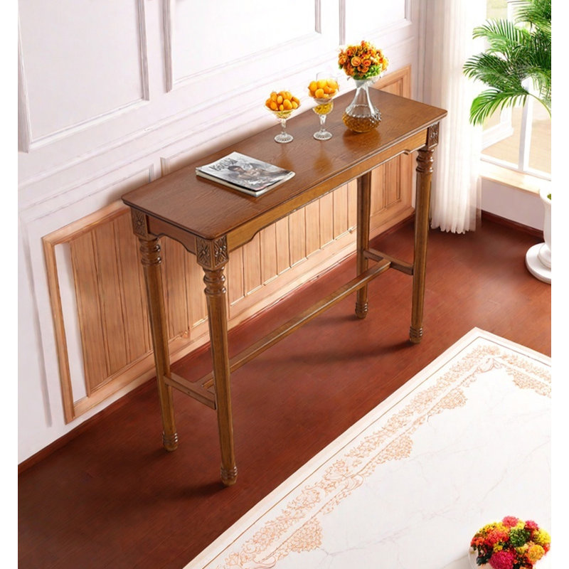 Table de bar American, H 39,37 po x L 47,24 po x l 15,75 po
