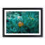 Clownfish and Sea Anemone in Abstract - Picture Frame Graphic Art Print-55684824-55684819