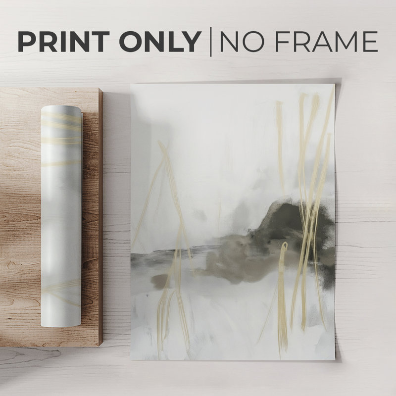 Série ABSTRACT DCCCLXIX - Impression sur toile seulement - NON CADRE, H 36 po x l 24 po