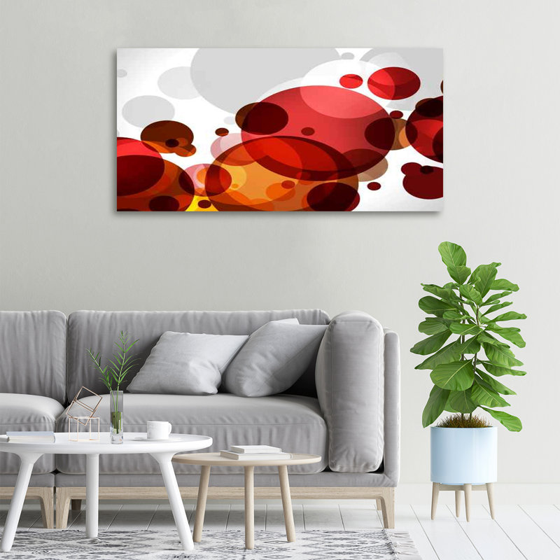 Wheel Abstraction - No Frame Print on Canvas
