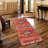 Red 2 Ft. 7 In. X 7 Ft. 3 In. Southwest Area Rug