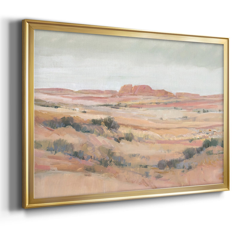 Southwest Landscape II-Framed Gallery Wrapped Canvas_2784888, H 14 po x l 20 po, Or