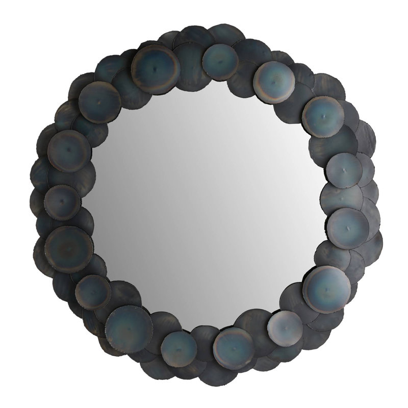 Kensey Round Iron Mirror