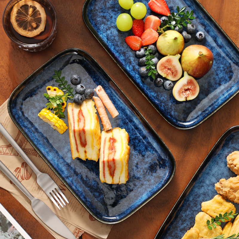 Vancasso Stblp Platter, Blue