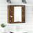 vidaXL Bathroom Mirror Cabinet-605687249
