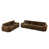 Brun chocolat est en rupture de stock